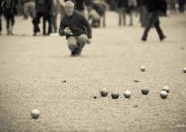 Compétition de pétanque