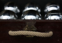 Coffret de boules de pétanque