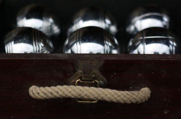 Coffret de boules de pétanque