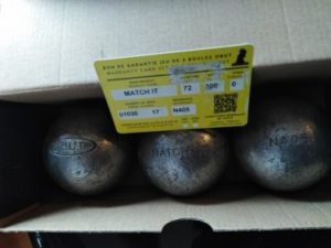 Boules de pétanque d'occasion Obut Match IT