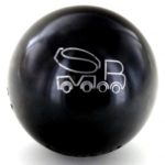 boule de pétanque personnalisée avec le logo de l'entreprise SBM