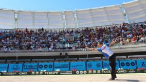 Dylan Rocher, joueur de pétanque de type tireur