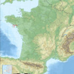 carte de situation de l'île d'Hoedic en France