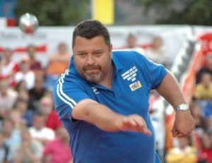 Légende de la pétanque Philippe Quintais