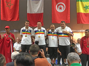 Dylan Rocher et la Dream Team au Championnat du Monde de pétanque 2018