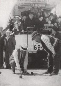 scène du film Fanny la pétanque sur le tramway