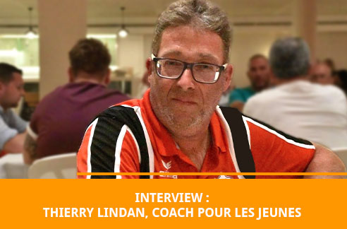 Thierry Lindan, coach de pétanque pour les jeunes